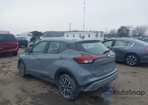 2021 Nissan Kicks Sv Xtronic Cvt from USA, damaged, VIN 3N1CP5CV3ML562774